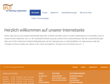 Tablet Screenshot of hlichtenstein.de